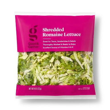 Fresh Shredded Romaine Lettuce - 8oz - Good & Gather™