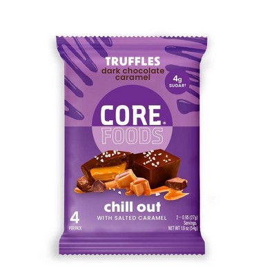 CORE Truffles Caramel Milk Chocolate - 1.9oz