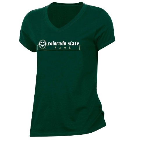 Ncaa Colorado State Rams Women's V-neck T-shirt : Target