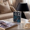 REGALWOVEN Digital Dimmable USB Charger Corded Electric Alarm Clock 3.5"Lx 1.0"Wx 4.7"H 1 Pc - 2 of 4