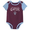 MLS Colorado Rapids Infant Girls' 3pk Bodysuit - image 4 of 4