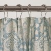 Dainty Home 3D Printed Textured 100% Cotton Shower Curtain - 2 of 4