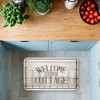 Stupell Industries Rustic Welcome Cottage Trees Printed Anti-Fatigue Floor Mat, design by Kim Allen, 30"x18" - 3 of 4