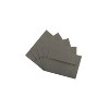 JAM Paper A7 Invitation Envelopes 5.25 x 7.25 Dark Grey 50/Pack (36396434I) - 3 of 4