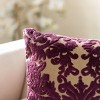 Lenna Pillow - Amaranth - 18" x 18" - Safavieh - 3 of 4