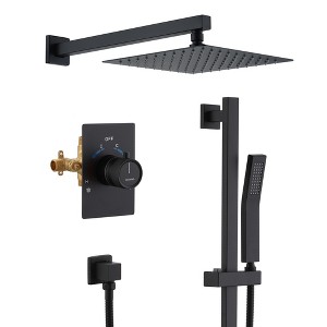 CASAINC 2-Function Single Handle 1-Spray Shower Faucet 1.8 GPM - 1 of 3