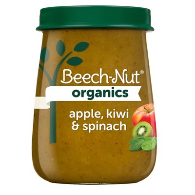 Beech-Nut Organics Apple Kiwi & Spinach Baby Food Jar - 4oz