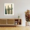 Amanti Art Oaxaca Shades of Green by Raisa Zwart Wood Framed Wall Art Print - 4 of 4