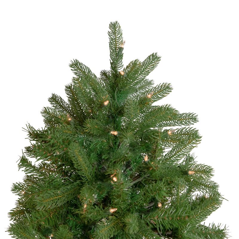 Northlight 6.5' Pre-Lit Full Sierra Noble Fir Artificial Christmas Tree, Clear Lights, 6 of 9