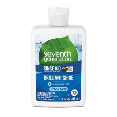 Seventh Generation Auto Dishwasher Rinse Aid - 8 fl oz