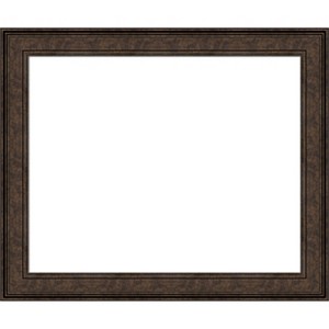 Amanti Art Ridge Black Framed Dry Erase Magnetic Board - 1 of 4