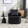 CAVINAS Upholstered Accent Chair,Comfortable Swivel Chairs with Armrest and Backrest for Bedroom,Reading Room - 2 of 4
