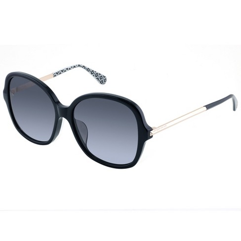 Kate Spade Ks Kaiya/f/s 807_wj Womens Square Polarized Sunglasses Black  57mm : Target