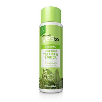Yes To Naturals Tea Tree & Sage Oil Scalp Relief Shampoo - 12 fl oz