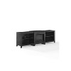 HomeStock 11 in. Freestanding Wood Smart Electric Fireplace TV Stand in Brown with ambient lighting effects - 4 of 4