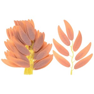 Unique Bargains Artificial Willow Leaves 100 Pcs - 1 of 4