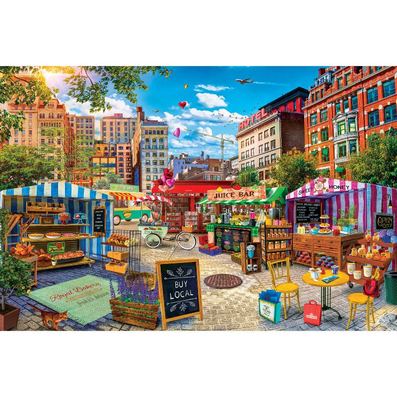 MasterPieces 5000 Piece Puzzle - Buy Local Honey - Flawed, 3 of 7
