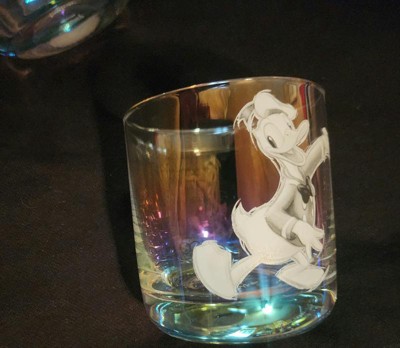 JoyJolt 10 oz. Disney Mickey Mouse Citrus Short Drinking Glass (Set of 4)  JDS10742 - The Home Depot