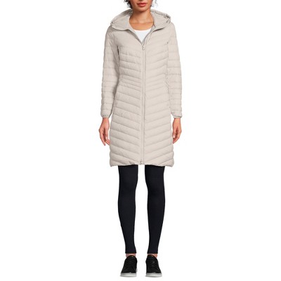 Lands' End Women's Outerwear Wanderweight Ultralight Packable Down Coat