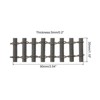 Unique Bargains Wood Miniature Decorative DIY Garden Fence 3.5 Inch Brown 2 Pcs - 2 of 4