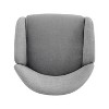 NicBex Upholstered Dining Chairs Set of 2 with Metal Legs for Living Room,Meeting Room,Bedroom - 4 of 4