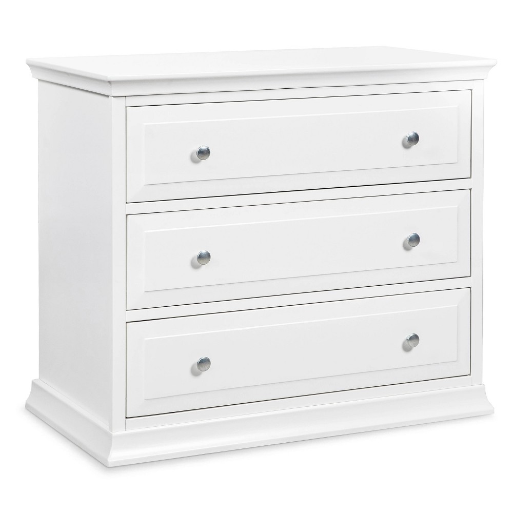 Photos - Dresser / Chests of Drawers DaVinci Signature 3-Drawer Dresser - White 