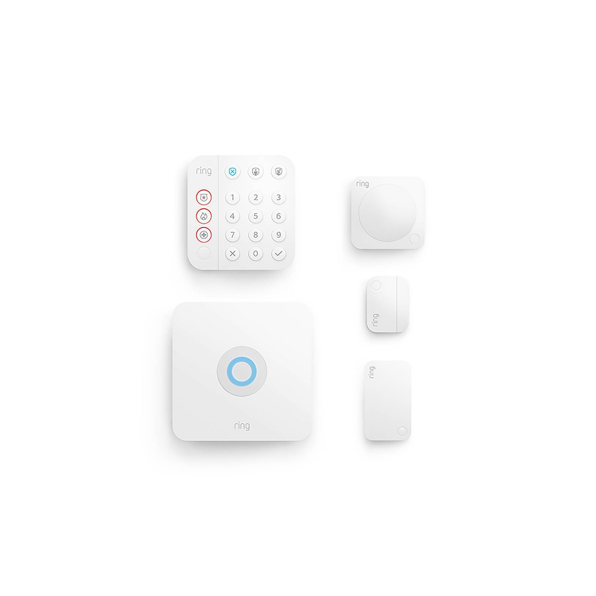 Ring Alarm Security Kit 5-Piece (Gen 2): Home Systems & Sensors with Smartphone Control
