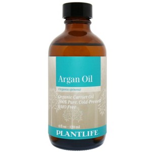 Plantlife Argan Carrier Oil – Cold-Pressed, Non-GMO & Gluten-Free – Moisturizing & Nourishing for Skin, Hair & Personal Care - 1 of 4