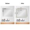Amanti Art Mirror Makeover Bathroom Mirror Frame Border Kit - Fully Assembled Peel and Stick Frame - Mirror NOT Included - Parlor Trim - 4 of 4