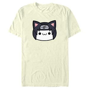 Men's Naruto Nyaruto Sasuke Big Face T-Shirt - 1 of 4
