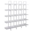 [VIDEO] 5 Tier Bookcase Home Office Open Bookshelf, Vintage Industrial Style Shelf with Metal Frame, MDF Board (Old Sku:WF286176AAK) - 3 of 4