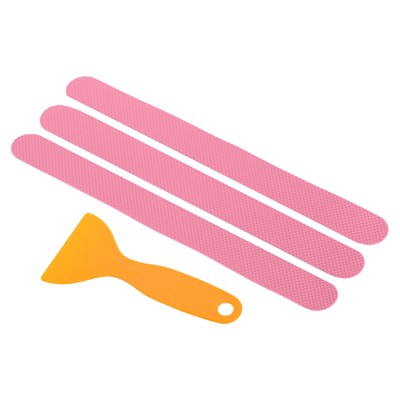 Unique Bargains Safety Shower Adhesive Non-Slip Bathtub Stickers with Scraper 12 Pcs