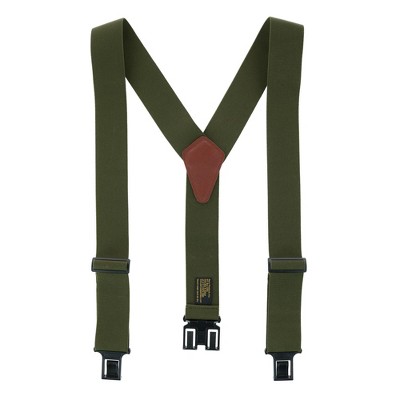Perry Suspenders Men's Elastic 2 Inch Wide Hook End Suspenders (Tall Available)