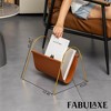 Fabulaxe Magazine Holder and Rack for Desktop, Home Office, Living Room, Waiting Areas, Magazines, Books, Newspapers and Other Reading Materials 14 " - 2 of 4