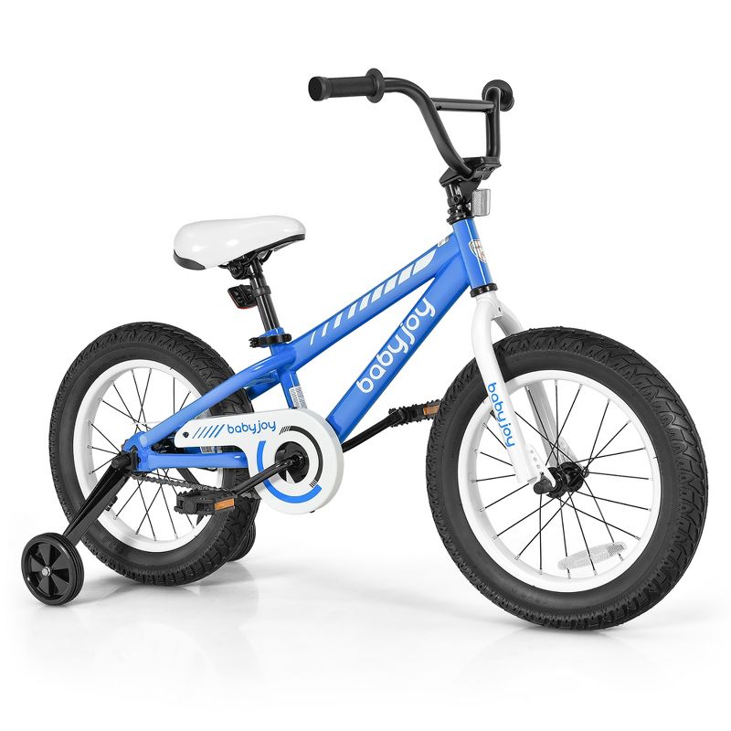 Babyjoy 16'' Kids Bike Bicycle w/ Training Wheels for 5-8 Years Old Girls Boys, 1 of 11