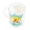 Silver Buffalo Nickelodeon SpongeBob SquarePants "Normal Is Boring" Glass Mug | Holds 18 Ounces - 2 of 4