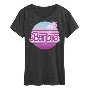 Women's - Barbie - Retro Style Short Sleeve Graphic T-Shirt - 1 of 4