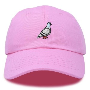 Dalix Pigeon Embroidered Cap Cotton Baseball Dad Hat for Men & Women Casual Cool - 1 of 4