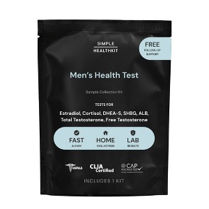 Simple HealthKit At-Home Hormone & Protein Test Collection Kit for Men - 1 of 4