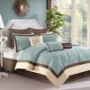 LIVN CO. 6 Piece Embroidered Coral Motif Comforter Set - 2 of 4
