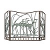 SPI Home Crane Flock Fireplace Screen – 30.5" Wide Handcrafted Metal Fire Screen with Elegant Bird Silhouette Design - 2 of 2