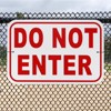 Unique Bargains Waterproof Reflective Rust Free Do Not Enter Sign 2 Pcs - 4 of 4