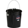 Behrens 7.5 Gal. Black Galvanized Steel Ash Pail - 3 of 4