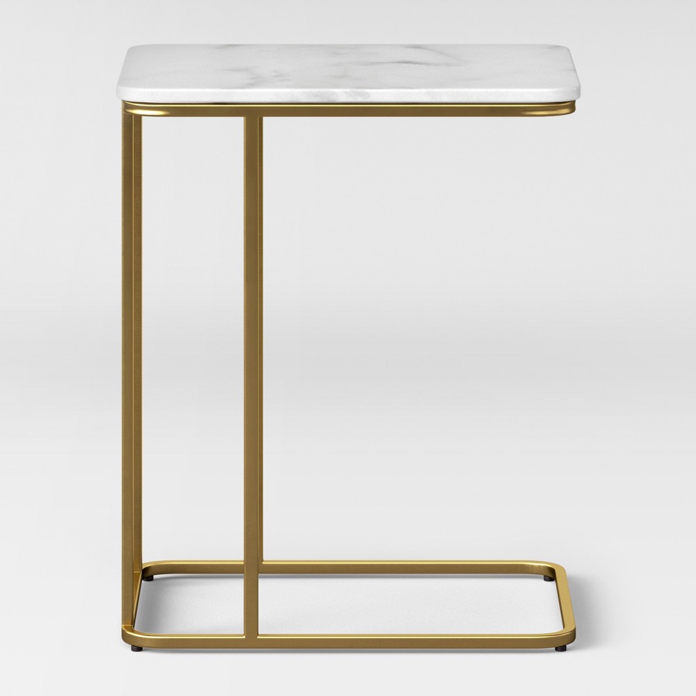 Highfield C Table White Marble - Project 62 was $99.99 now $49.99 (50.0% off)