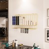 Professional Wall Mounted Metal Salon Hair Color Dye Tube Organizer Storage Rack Black - 2 of 4