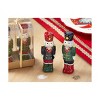 tagltd Nutcracker Salt and Pepper Shakers Set of 2 Christmas Decor Multicolor Ceramic Hand Wash Only 4.1 in H - 2 of 3