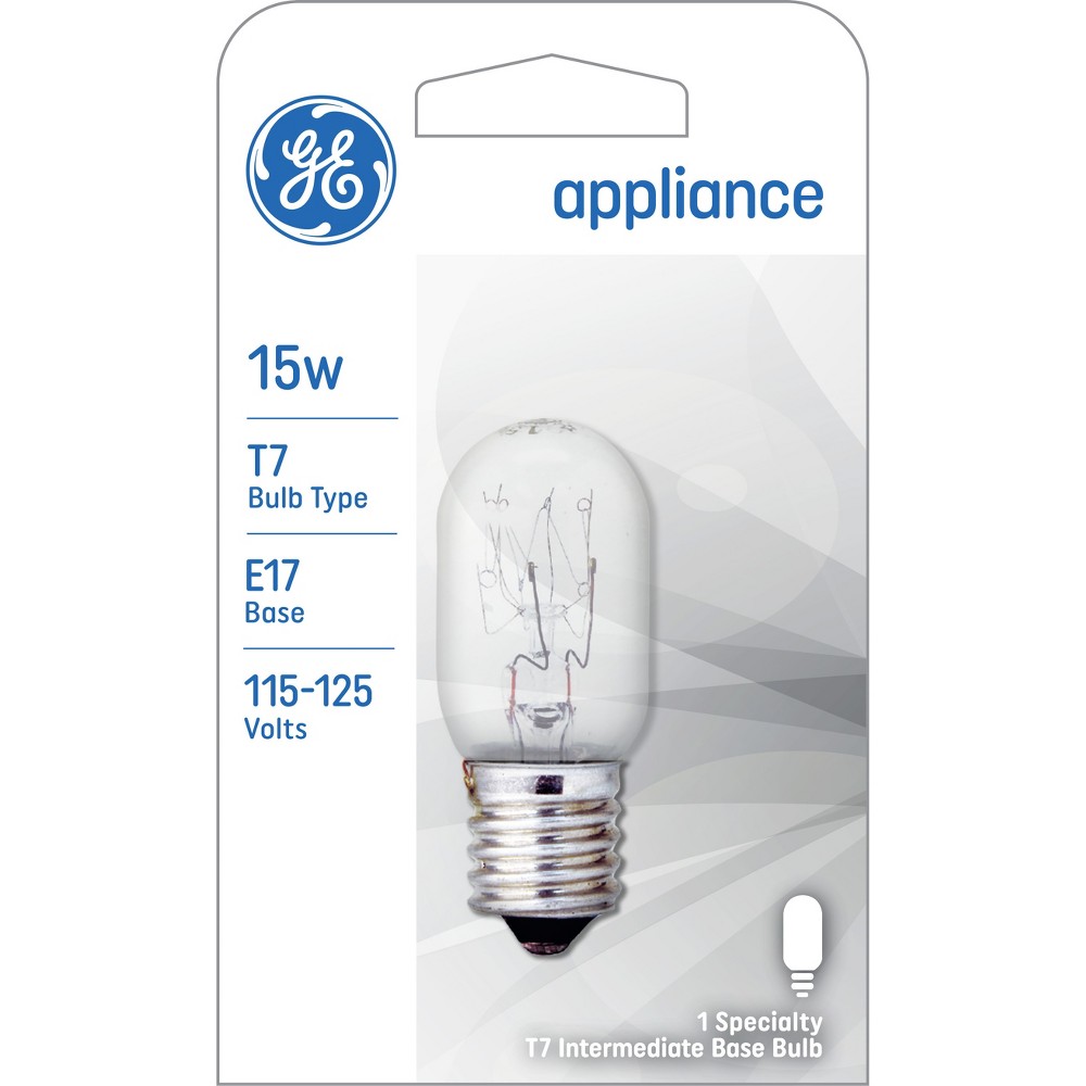 Photos - Light Bulb GE 15W T7 Incandescent Appliance 