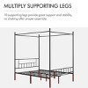Hub Styler Four-Poster Canopied Bed With Headboard - 4 of 4