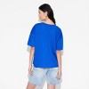 Women's Short Sleeve V-Neck Graphic Mesh Jersey Shirt - Wild Fable™ - 3 of 4