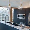 Robert Stevenson Lighting Josephine Mid-Century Modern Metal and Clear Ribbed Glass Ceiling Light Brushed Gold - 4 of 4
